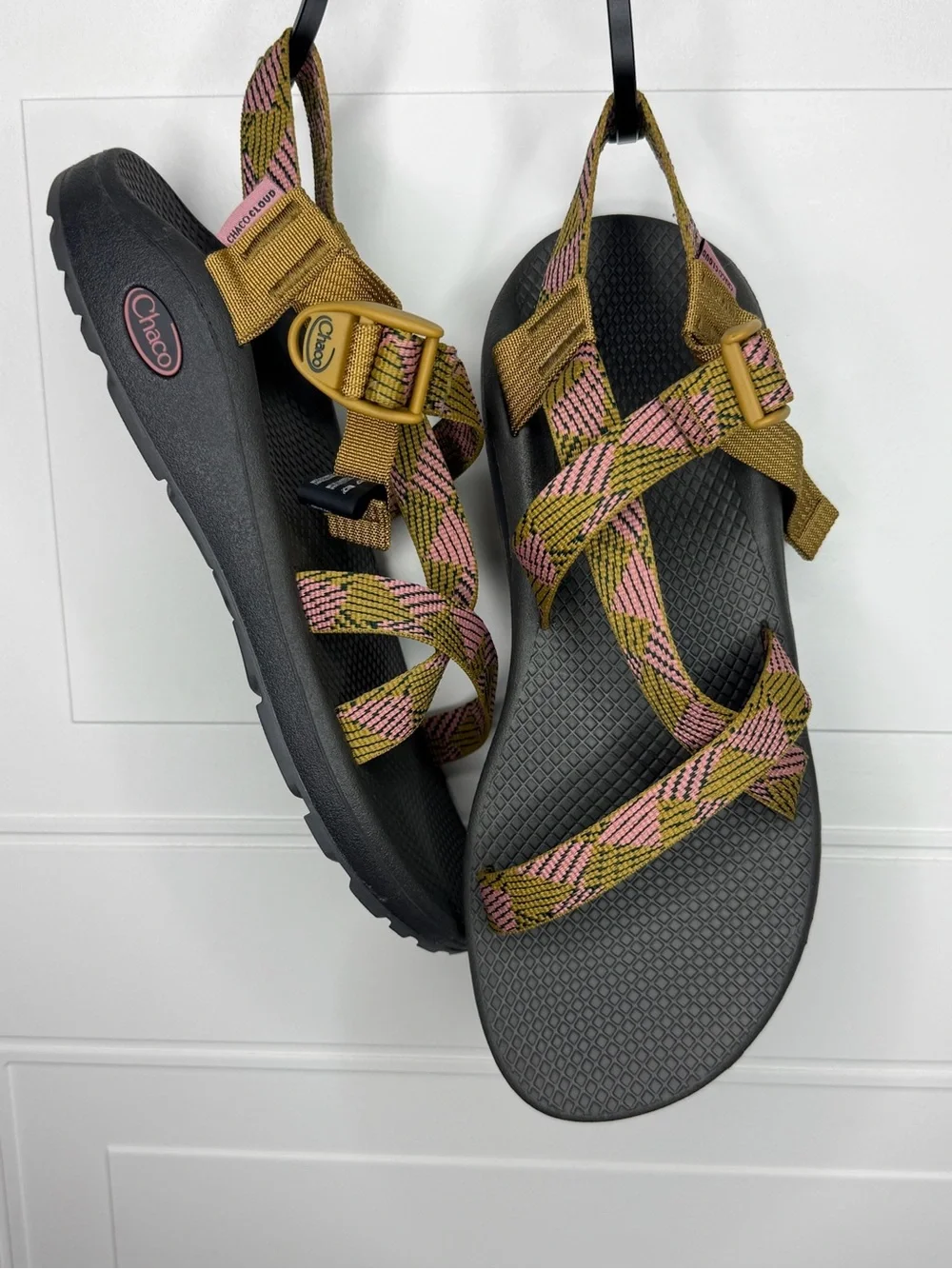 Chaco Women's Sport Sandal in Pink and Bronze size 11